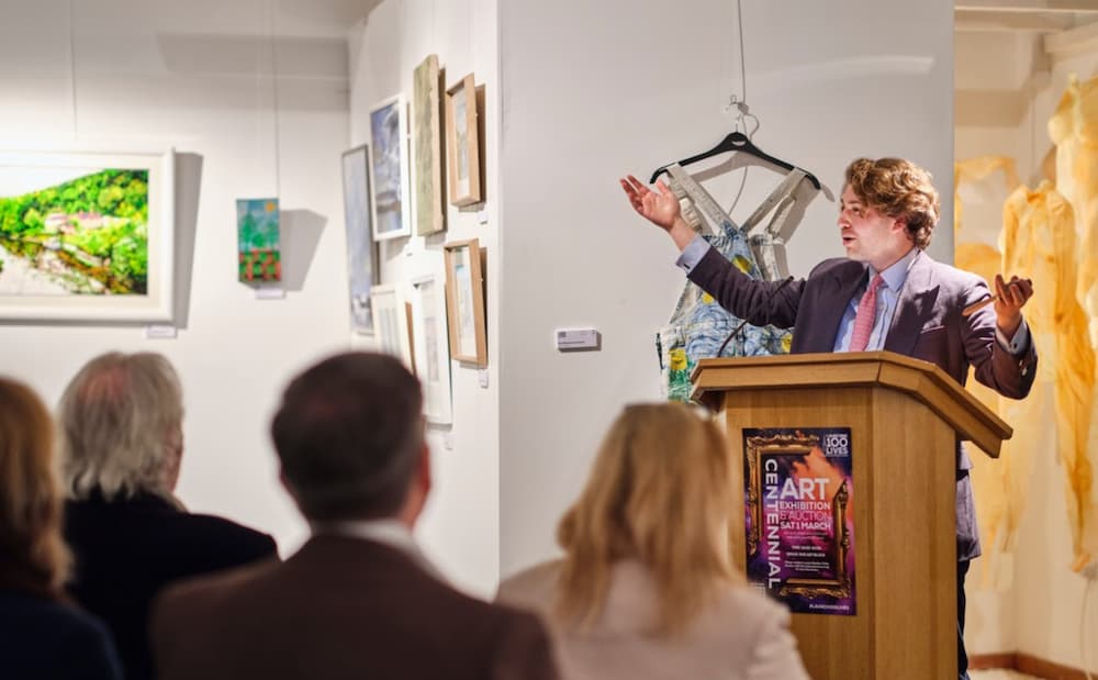 Royal Hospital School Hosted Centennial Art Exhibition and Auction